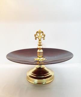 تک پایه ترکیبی شرابی طلایی