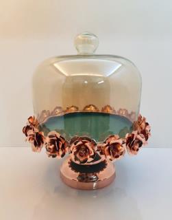 کاپ کیک ترکیبی مسی فیروزه ای