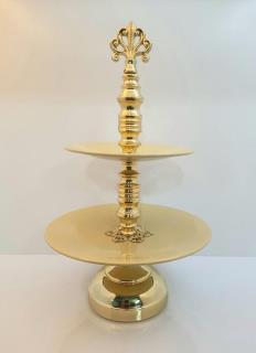 دو طبقه ترکیبی طلایی کاراملی