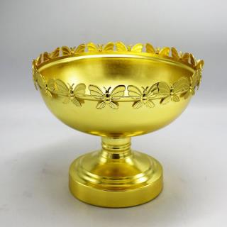 کاسه طرح پروانه طلایی در سه سایز