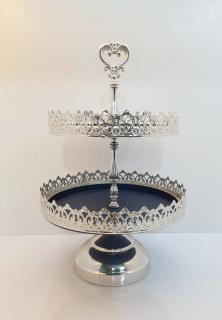 دو طبقه ترکیبی نقره‌ای سرمه‌ای