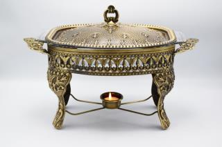 سوفله بیضی مرغ طرح لاله