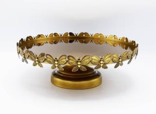 تک پایه کف آیینه طرح پروانه کد ۲۸۶