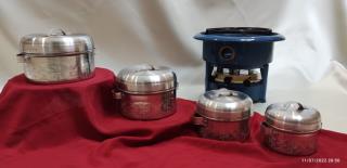 سری قابلمه سوزنی گلدار آلومینیومی(روحی) ماهور