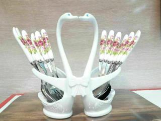 جا قاشقی دوقلو قو‌