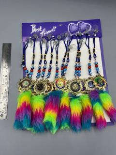 آویز ریشه رنگین کمانی 12 عددی