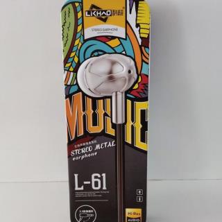 هندزفری پک فلزی مدل L61