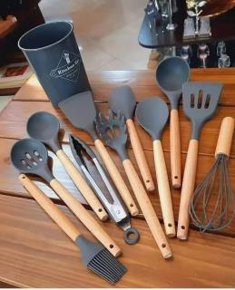 سرویس کفگیر ملاقه سیلیکونی