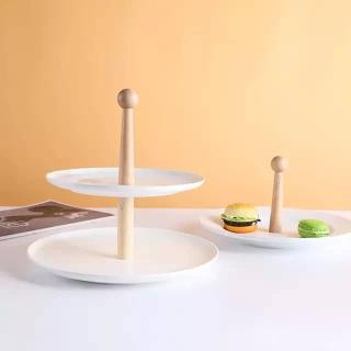 شیرینی خوری دو طبقه سرامیکی