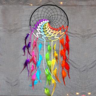 آویز دریم کچر مدل رنگین کمانی