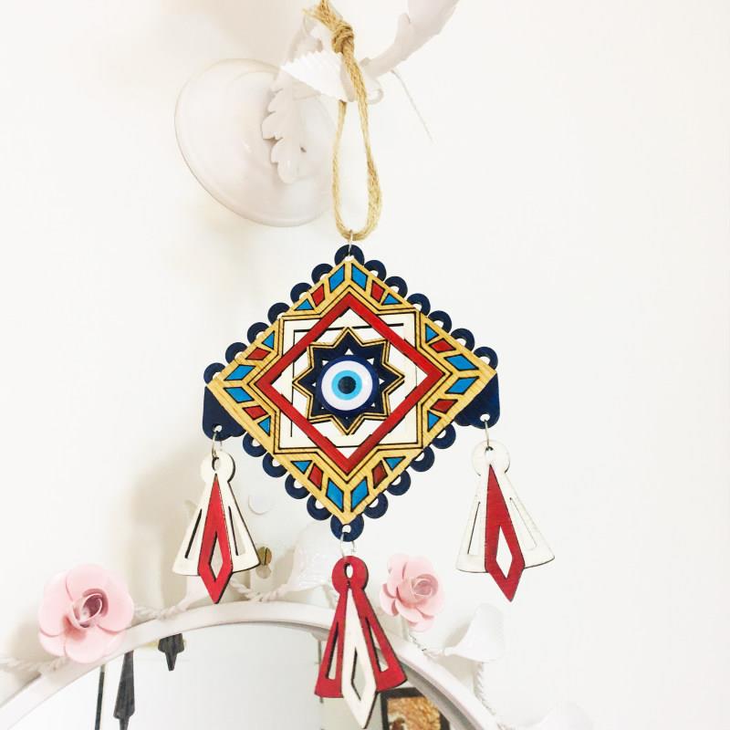 آویز چوبی مدل سنتی تزئینی