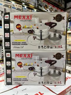 زود پز تکدسته مکسی ۵لیتری همراه با بخار پز و واشر اضافه