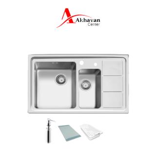 سینک ظرفشویی توکار کد 376 اخوان