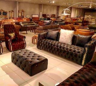 مبل و جلو مبلی روچرم بسیار زیبا و باکیفیت