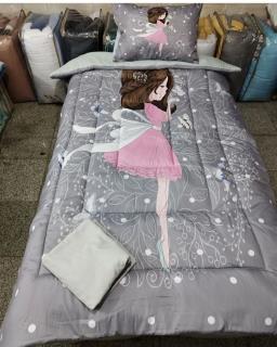 روتختی سه بعدی دخترانه 1 نفره ( کد 1214 )