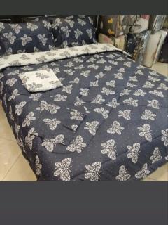 روتختی نخ پنبه دونفره 6تیکه با لحاف زیباش