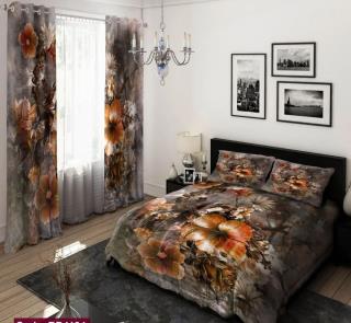 ست پرده و روتختی سه بعدی