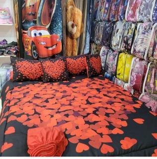 روتختی سه بعدی جذاب غیر ژورنال  دو نفره ۶ تیکه