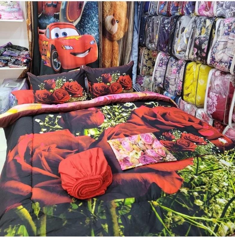روتختی سه بعدی جذاب غير ژورنال دو نفره ۶ تیکه