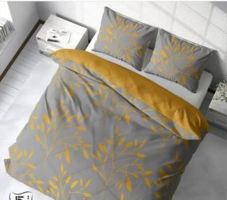 روتختی سه بعدی طوسی زرد دو نفره ۶ تیکه