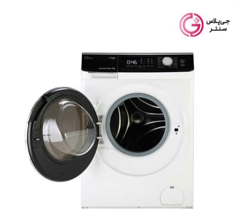 ماشین لباسشویی جی پلاس مدل GWM-K9542W ظرفیت 9 کیلوگرم