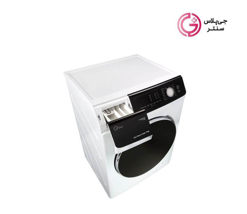 ماشین لباسشویی جی پلاس مدل GWM-K8540W ظرفیت 8 کیلوگرم