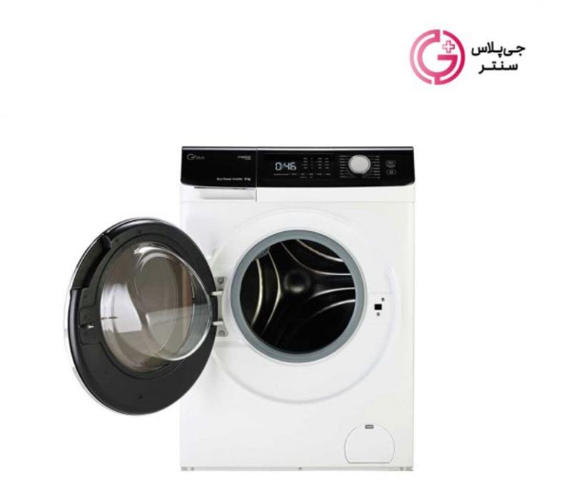 ماشین لباسشویی جی پلاس مدل GWM-K8540W ظرفیت 8 کیلوگرم