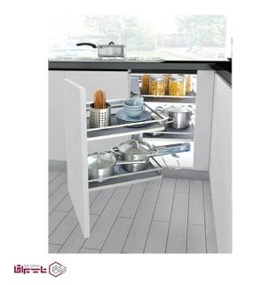 مجیک کرنر کابینت زمینی آرام بند