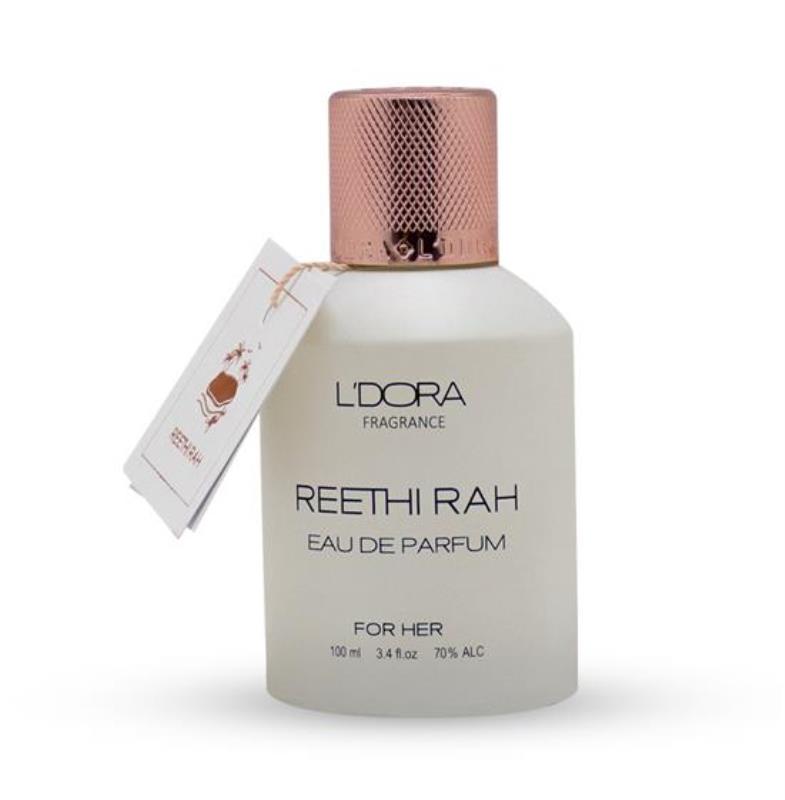 ادوپرفیوم زنانه مدل REETHI RAH لدورا فرگرنس 100 میلیلیتر