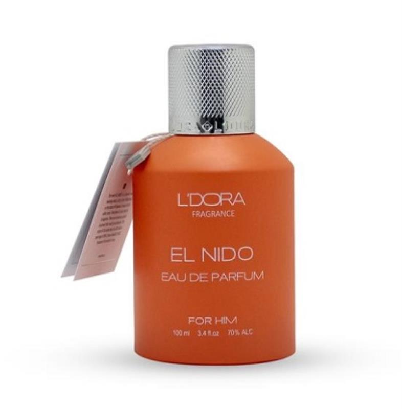 ادوپرفیوم مردانه مدل EL NIDO لدورا فرگرنس 100 میلی لیتر