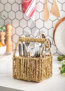 جا قاشق حصیری مدل کلبه کد 2844