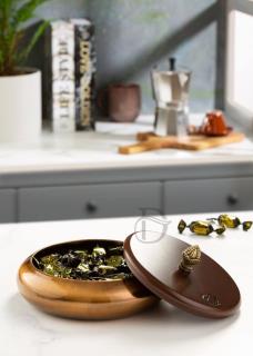 شکلات خوری فلزی درب چوب