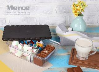 ظرف بیسکویت ۳خانه مرسه