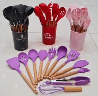 کفگیر ملاقه ۱۲ پارچه کد 02