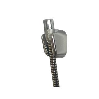 شلنگ توالت آنتی باکتریال کروم مشکی قهرمان