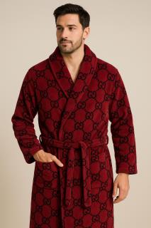 حوله تن پوش نخ رنگی سایز XL کد 1223 طرح لویی وتون