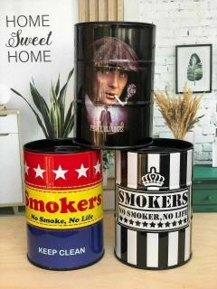 زیر سیگاری فلزی بلند اصلی