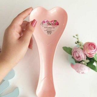 زیر قاشقی طرح قلب