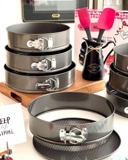 قالب کیک کمربندی 3 عددی دایرهای خارجی