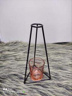 جا شمعی فانتزی شیشهای انزو