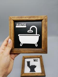 نشانگر سرویس بهداشتی و حمام