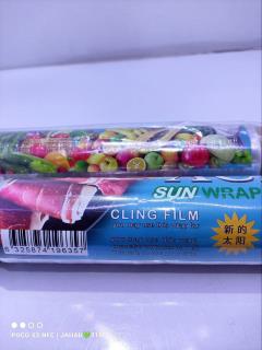 سلفون و محافظ موادغذایی سان راپ سفید ( طول 45 متر )