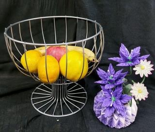 سبد میوه جام استیل