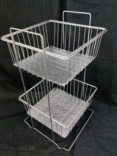 جاپیازی 2 طبقه مربع کف فوم استیل