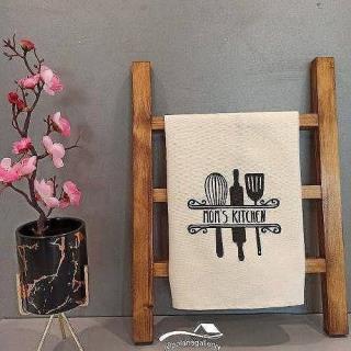 نردبان دکوراتیو چوبی 3 پله