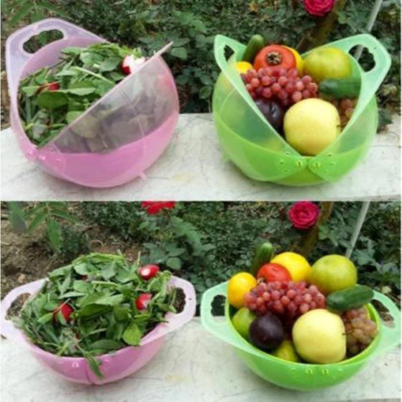 لگن درب توپی (سبد میوه 3 حالته)