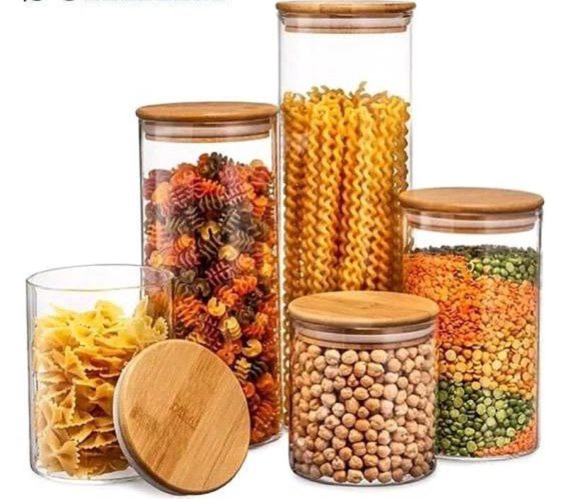 بانکه استوانه حبوبات پنج سایز