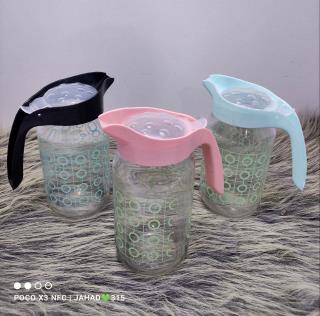 پارچ آب نیلا چاپدار 12 عددی