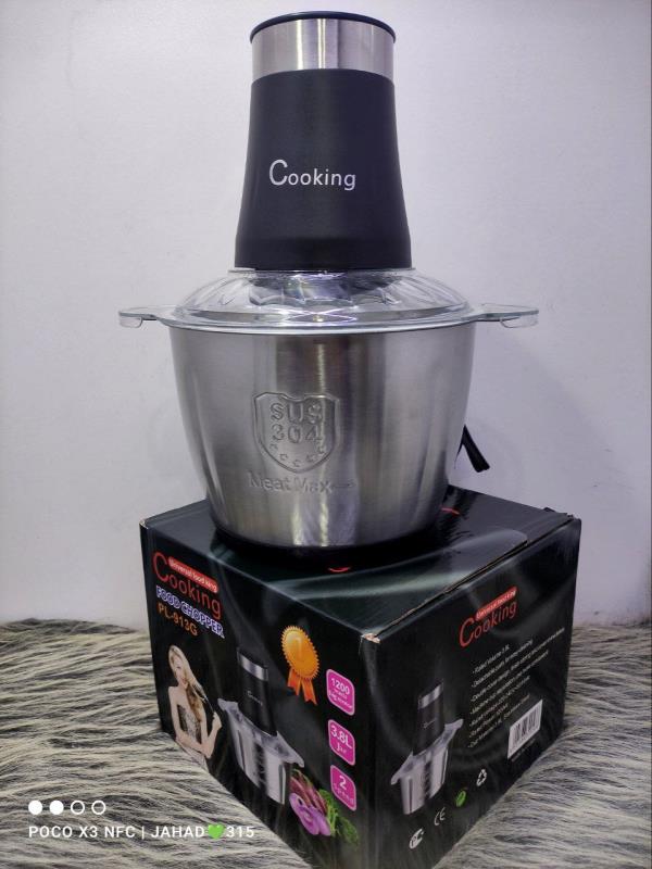 خردکن 3.8 لیتر کوکینگ استیل ( Cooking ) 12 عددی
