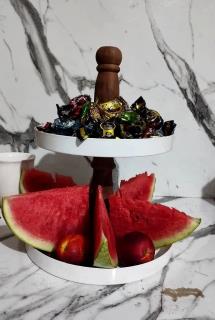 استند پذیرایی دو طبقه نگارا